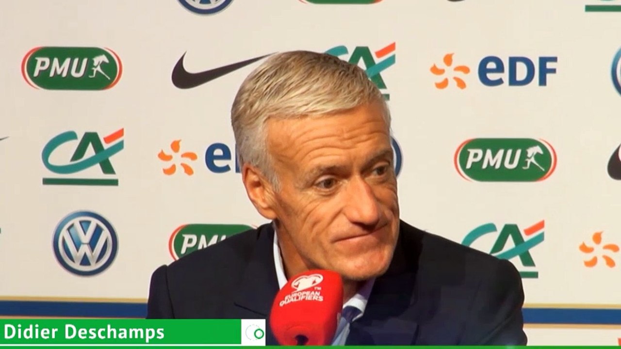 Fransa-Lüksemburg maçı için Deschamps konuştu