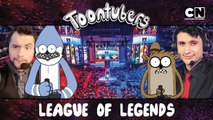 La Gran Guerra de los Narradores en League of Legends ToonTubers Cartoon Network