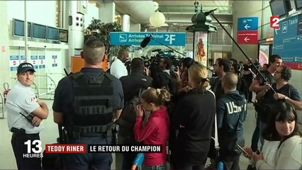 Judo : retour en France sous les acclamations pour Teddy Riner