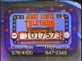 Jerry, Ed, and MDA: The excitement of the first million (Labor Day Telethon)