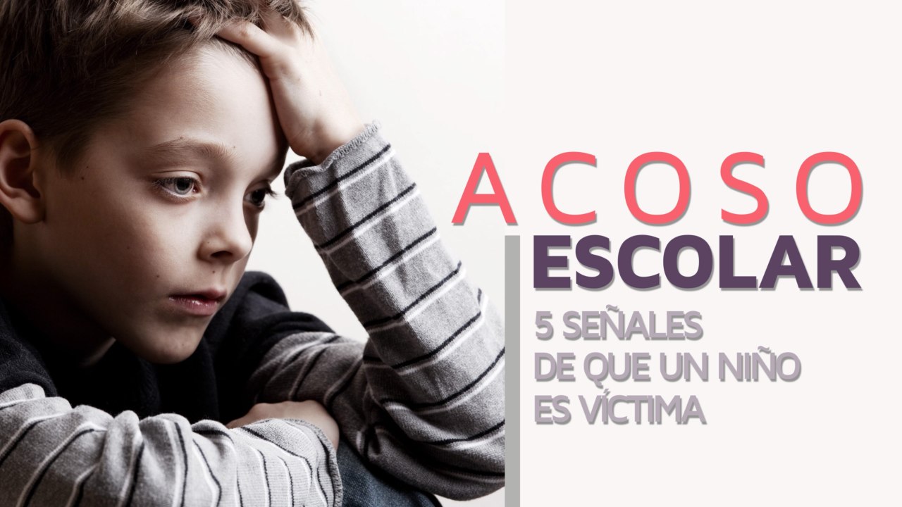 5 Señales de que un niño es víctima de acoso escolar
