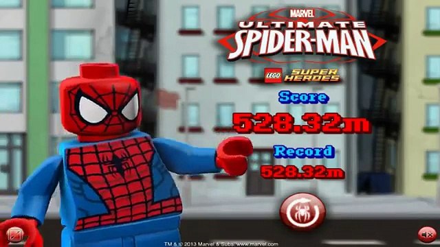 Hombre araña Niños para niños superhéroes araña hombre del reloj del LEGO LEGO juego de dibujos animados