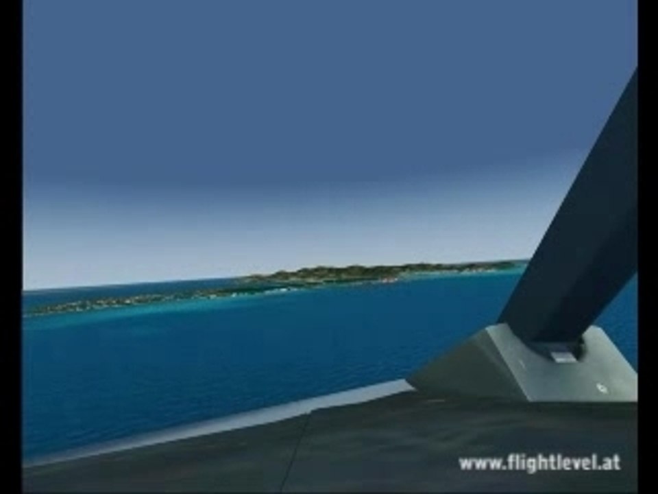 A320 landing in TNCM St. Marteen