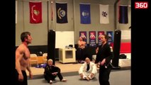 Kush mendoni se fiton mes nje bodybuilderi dhe nje rripi te zi ne jiu jitsu (360video)