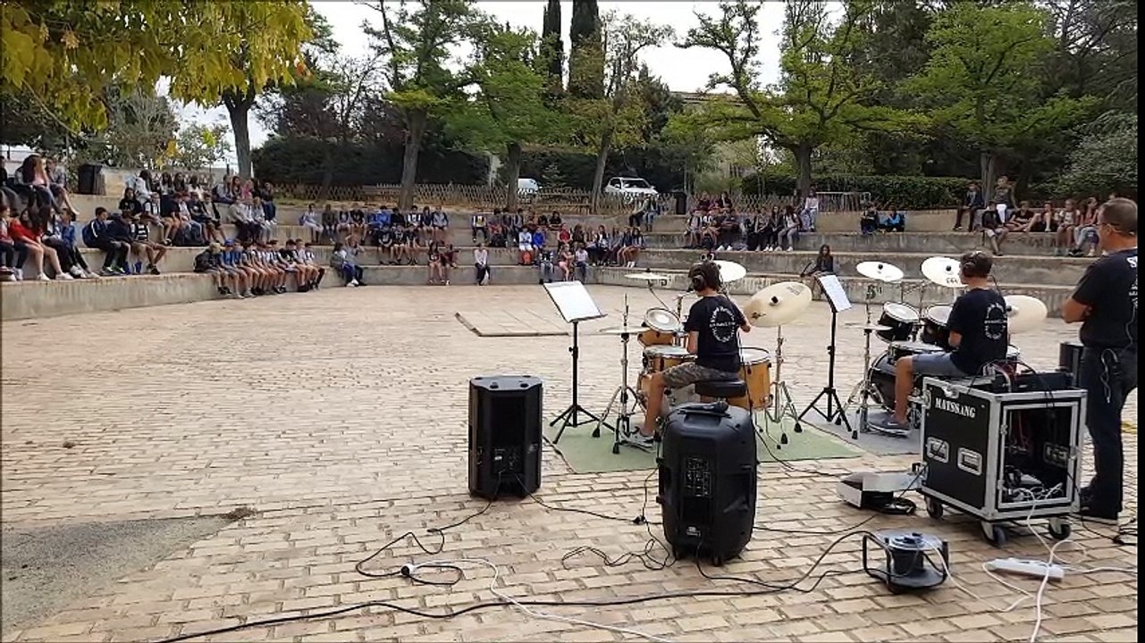 Opération "La rentrée en musique" au collège Georges Brassens de Bouc-Bel-Air