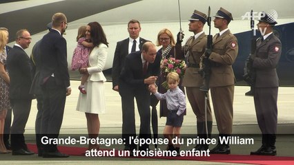 GB: le prince William et Kate attendent un troisième enfant