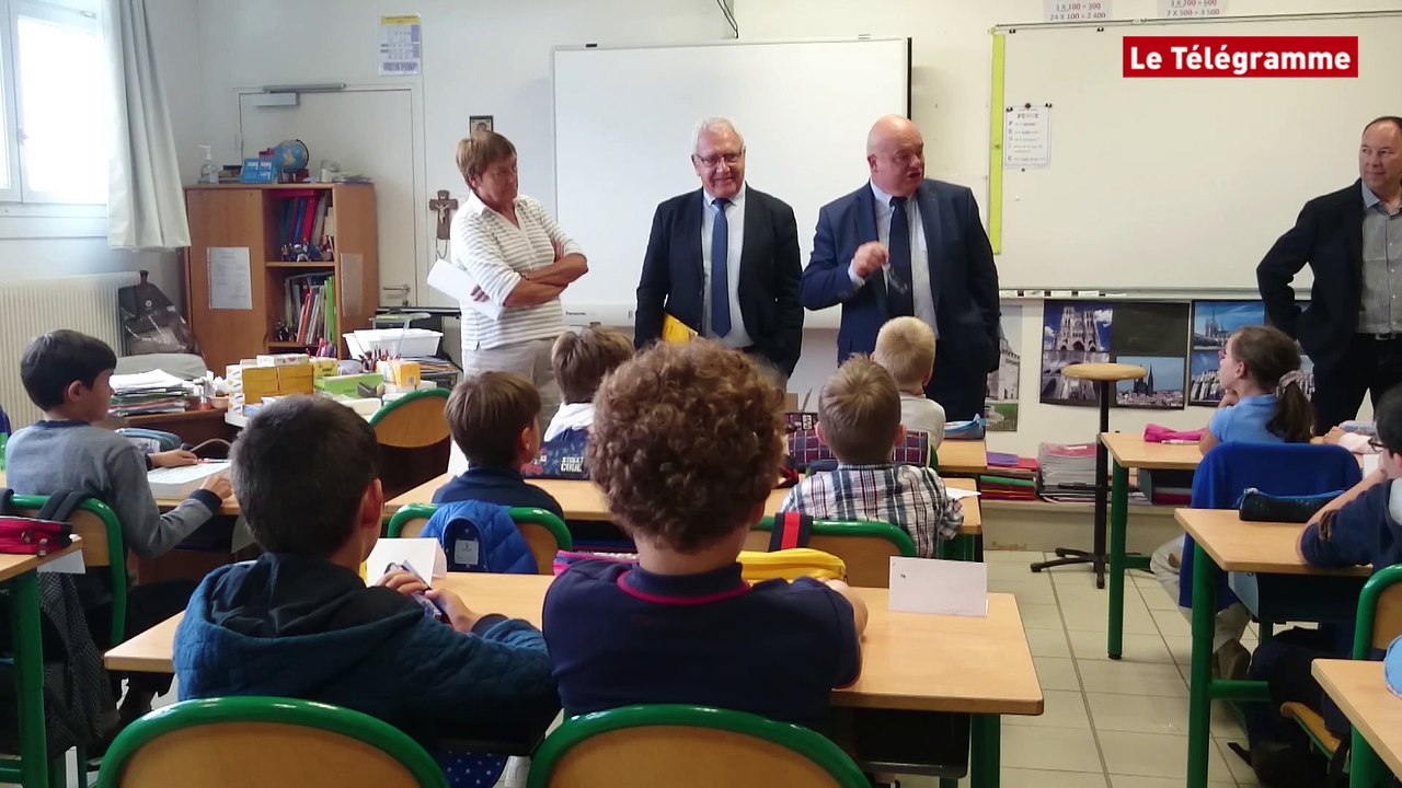 Quimper. Sur le chemin des écoliers