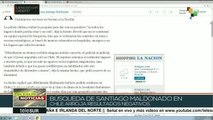 Infructuosa la búsqueda del activista Santiago Maldonado en Chile