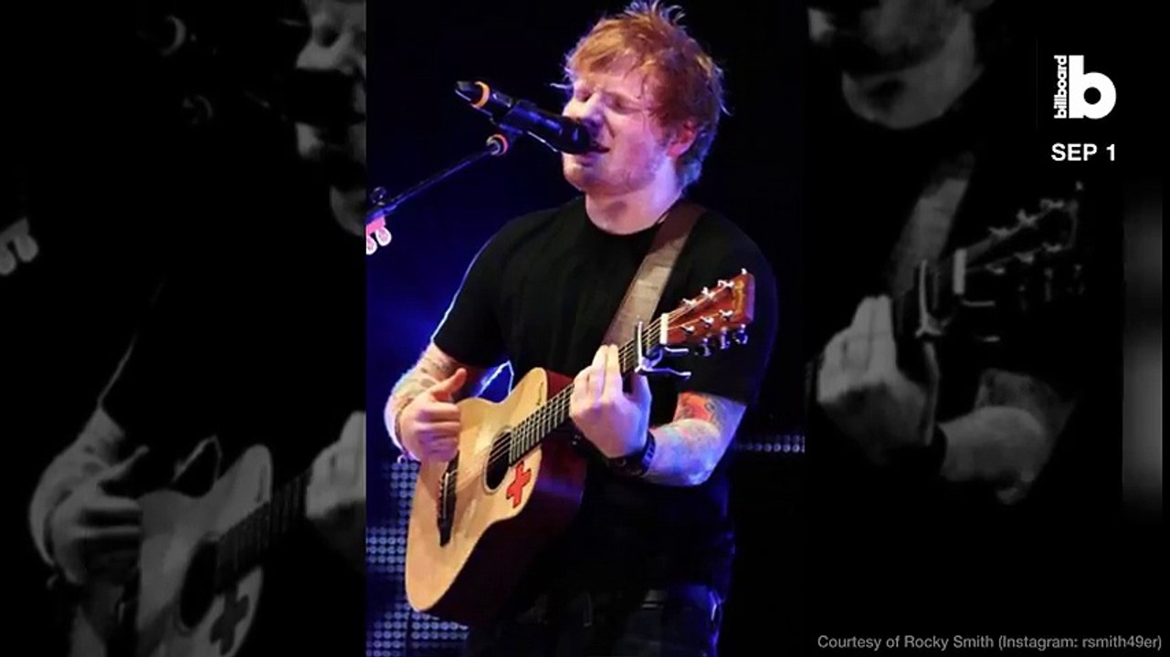 Ed Sheeran Dedicates Song to Baby Named After Him During Miami Concert | Billboard News Flash