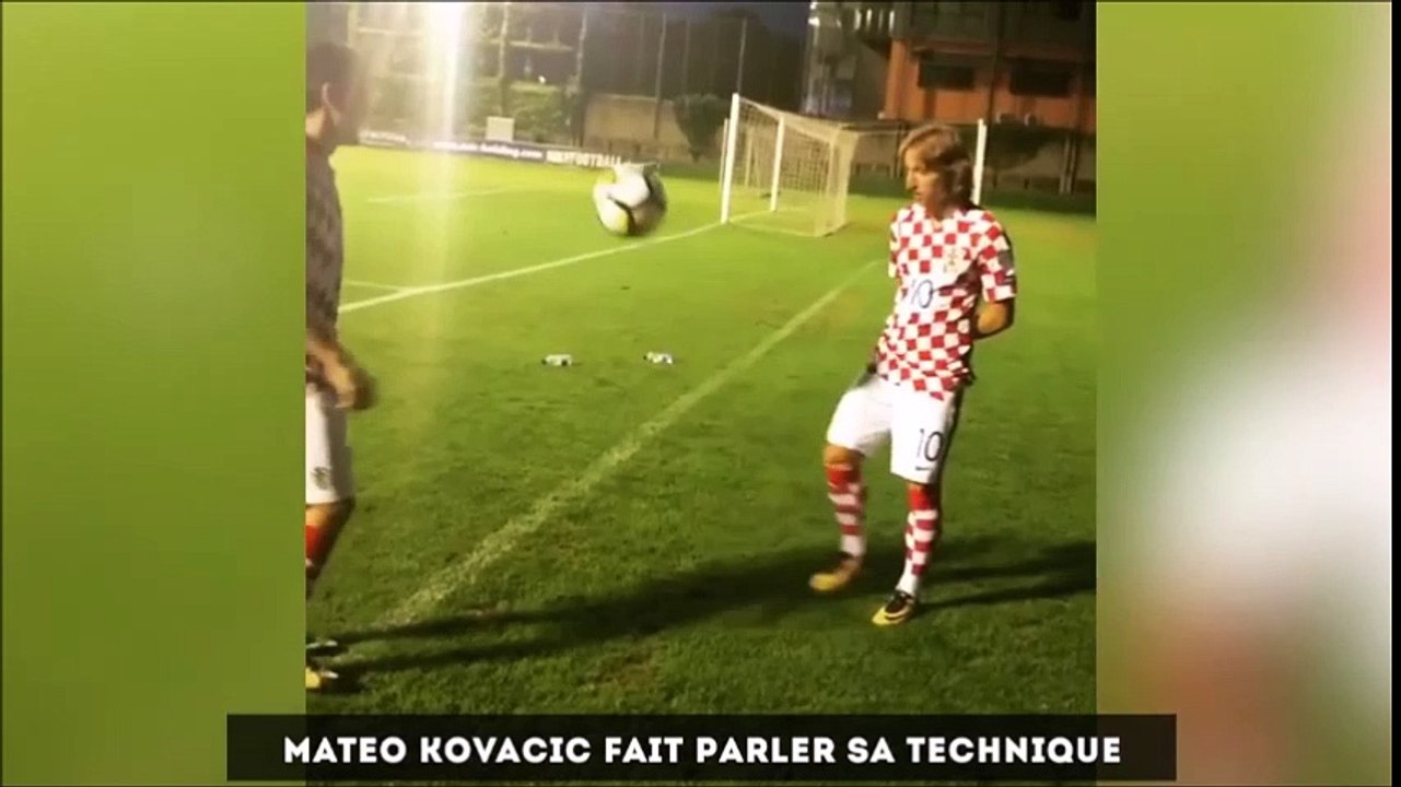 Mateo Kovacic fait parler sa technique de jongle, le nouveau jeu de l'équipe du Brésil