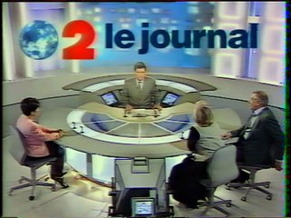 France 2 - 3 Avril 1996 - Début JT 13h00 (Patrick Chêne)
