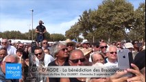 CAP D'AGDE - La bénédiction des Brescoudos - Discours du Père Guy GILBERT - Dimanche 3 septembre 2017