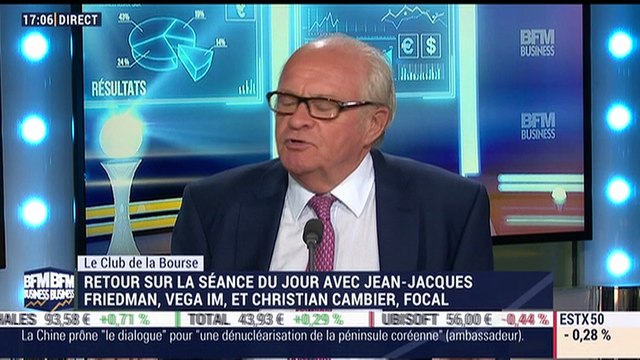 Le Club de la Bourse: Jean-Jacques Friedman, Christian Cambier et Mikaël Jacoby - 04/09