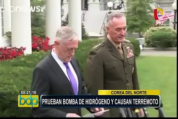 Corea del Norte: prueban bomba de hidrógeno y causan terremoto