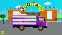 Coches Niños para y Coches camiones dibujos animados educativos animales sobre los coches