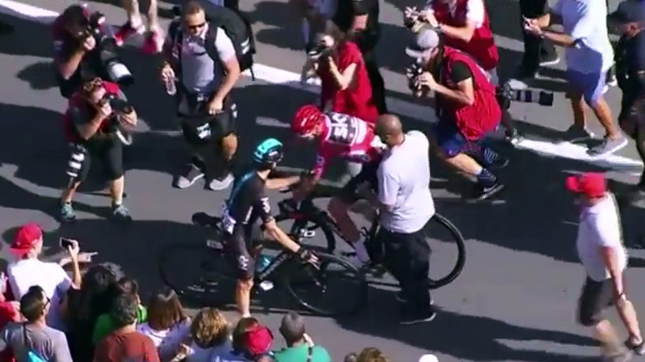 La Vuelta 2017 - Polémique - Chris Froome, un vélo à moteur sur La Vuelta : THE Blague ? - Vidéo Dailymotion