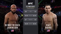 UFC 215: Johnson vs. Borg - Flyweight Title Match - CPU Prediction