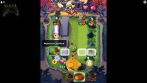 Plants vs Zombies Heroes - Spike Weed Gameplay (Almost Finished) | Stats Changed of Zombie