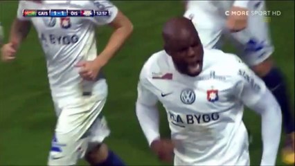 1-1 Hakeem Araba Penalty Goal Sweden  Superettan - 04.09.2017 GAIS 1-1 Örgryte IS