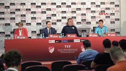 Hırvatistan Teknik Direktörü Ante Cacic Basın Toplantısı Düzenled