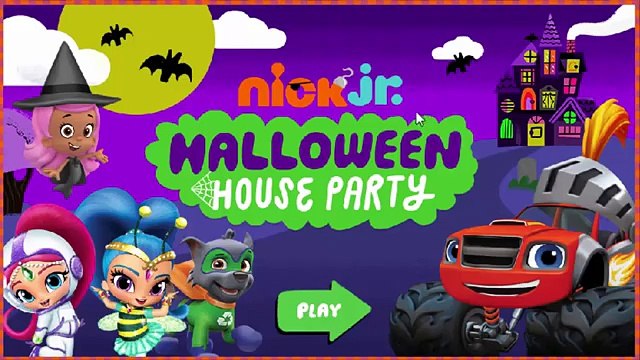 Blaze & The Monster Machines -Paw Patrol - Nick Jr Halloween House Party App For Kids