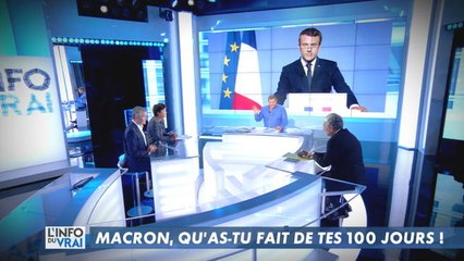L'Info du Vrai du 04/09 : Première partie - Macron : Les 100 jours - CANAL+