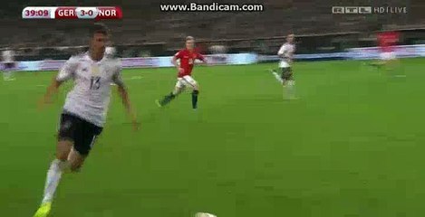 Timo Werner 2nd Goal HD - Germany 4-0 Norway 04.09.2017