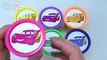 Coches arcilla colección colores en en Aprender jugar arco iris sorpresa juguetes Сups doh mcqueen 2 englis