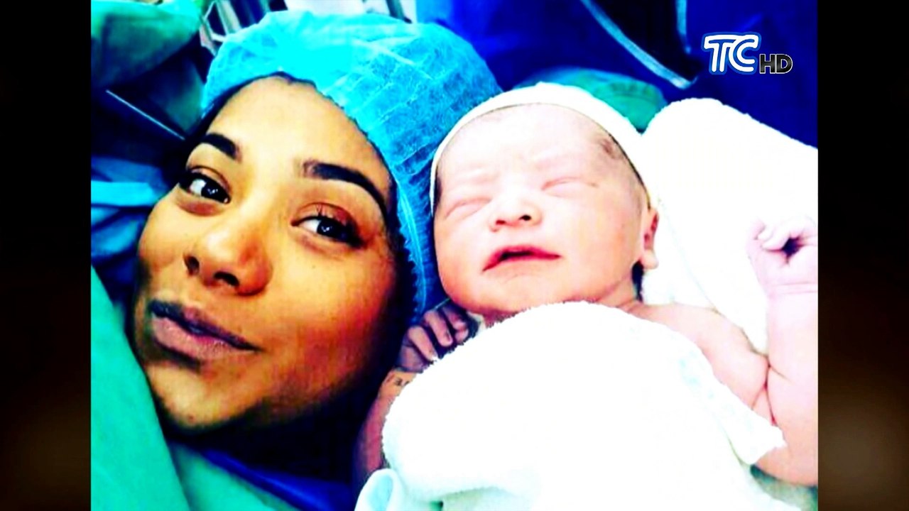 Dora West y Danilo Vitanis se convirtieron en padres, nació Danilo Bebé