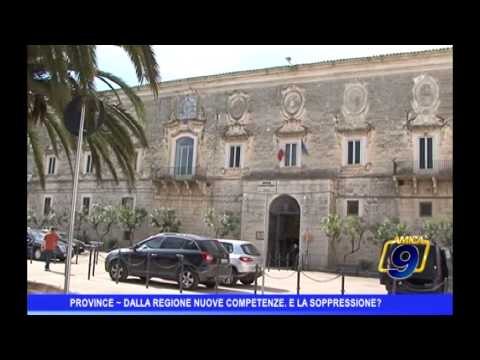 Province | Dalla Regione nuove competenze e la soppressione