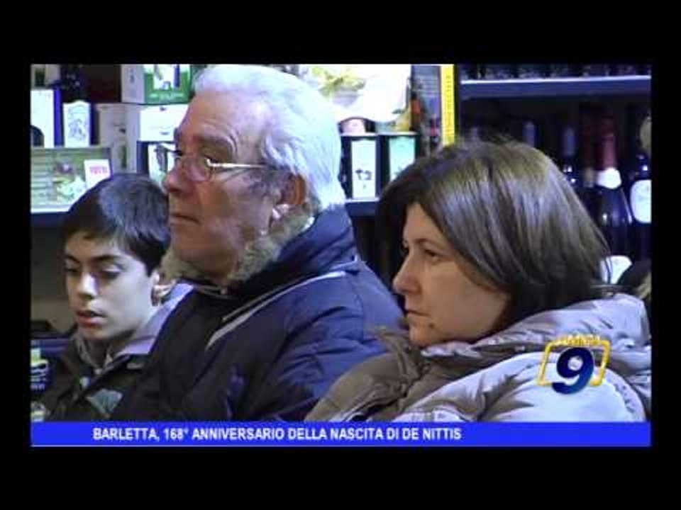 Barletta, 168° anniversario della nascita di De Nittis