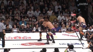 Jimmyz (Jimmy Susumu & Ryo Jimmy Saito) vs. MaxiMuM (Masato Yoshino & Naruki Doi) - Dragon Gate Scandal Gate (2017) - 5 Unit Survival Race - Day 4