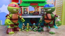 Teenage Mutant Ninja Turtles Squeeze Ems Giant Robots Malfunction and Tigerclaw Steals TMN