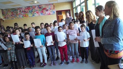MACON-INFOS - La rentrée en chantant à l'école Jules Ferry