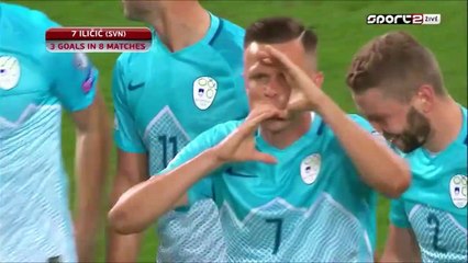 2-0 Josip Iličić Goal Slovenia 2-0 Lithuania - 04.09.2017