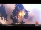 Fires Portugal last minute - Two large fires vs 1200 firefighters - critical state.