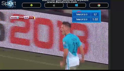 Benjamin Verbic Goal HD - Slovenia 3-0 Lithuania 04.09.2017