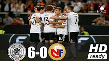 Germany vs Norway 6-0 All Goals & Highlights 04/09/2017