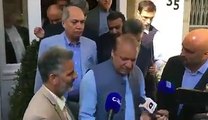 Nawaz Sharif Left Without Answering Any Question