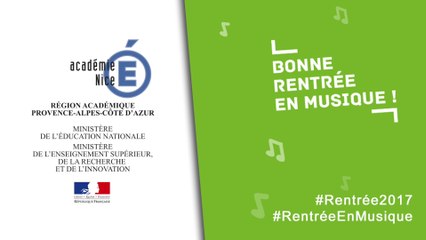 #RentréeEnMusique avec « Nissa la Bella » à  l'école Bellanda de Nice