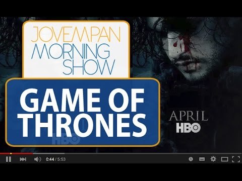 Novo pôster de Game Of Thrones com Jon Snow gera expectativas dos fãs | Morning Show