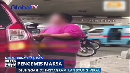 Aksi Pengemis Maksa Meminta Jadi Viral di Media Sosial