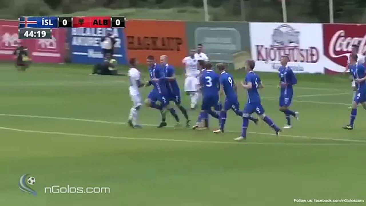 Iceland U-21 2:3 Albania U-21 (European U-21 Championship. 4 September 2017)