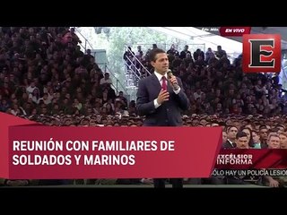 Inadmisibles las descalifican a las Fuerzas Armadas: EPN