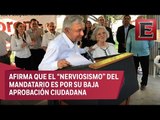 López Obrador pide a Peña Nieto a serenarse