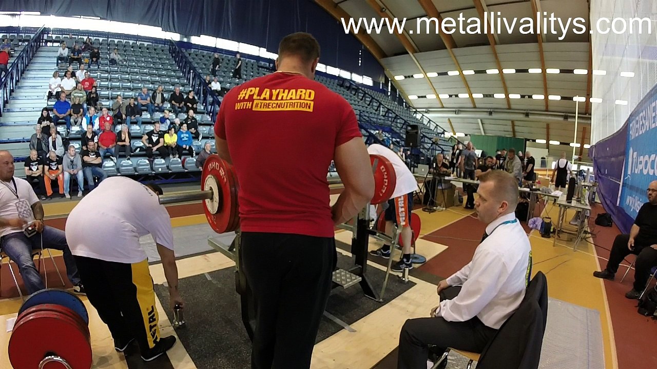 Penkkipunnerrus ryhmä 3 . FPO Single Lift SM / WABDL World Cup, Turku, Finland, 26-27.8-2017