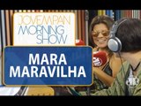 Mara Maravilha ensina tapa técnico para elenco do Morning Show / JP