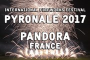 Pyronale 2017: France  - Pandora Pyrotechnie - feuerwerk - Feu d'artifice