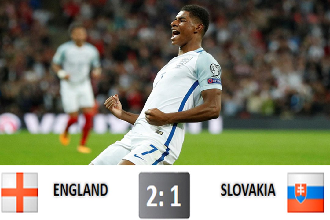 England 2 - 1 Slovakia: Goals and Overview match watch online: 4-09-2017