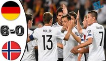 Germany vs Norway 6-0 - All Goals & Highlights World Cup Qualifiers 04-09-2017 HD